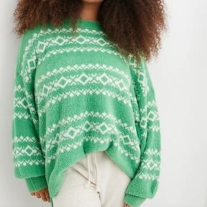 Aries oversized fluffy sweater